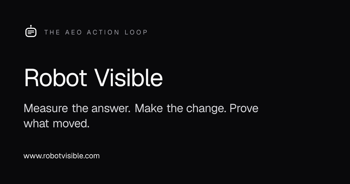 Robot Visible